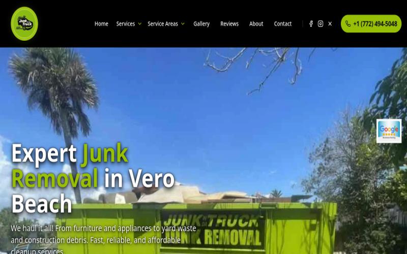 Junk In Da Truck website